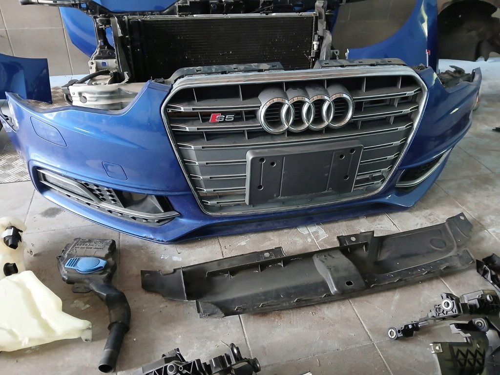 фото №9, Audi s5 a5 8t lift ly5q kompletny перед капот бампер pas радиатор