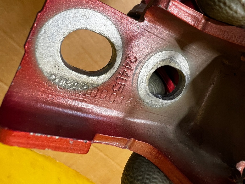 фото №6, Комплект петли дверь перед задняя правый renault clio iv tennp