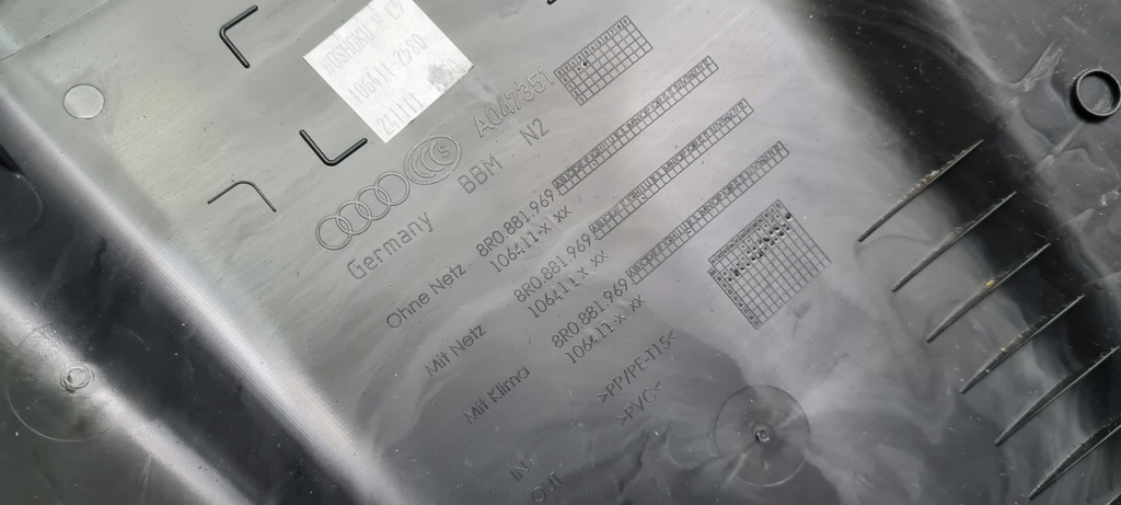 фото №15, A7 4g корпус сиденье светлая сетка вентиляция titangrau a6 c7 4g