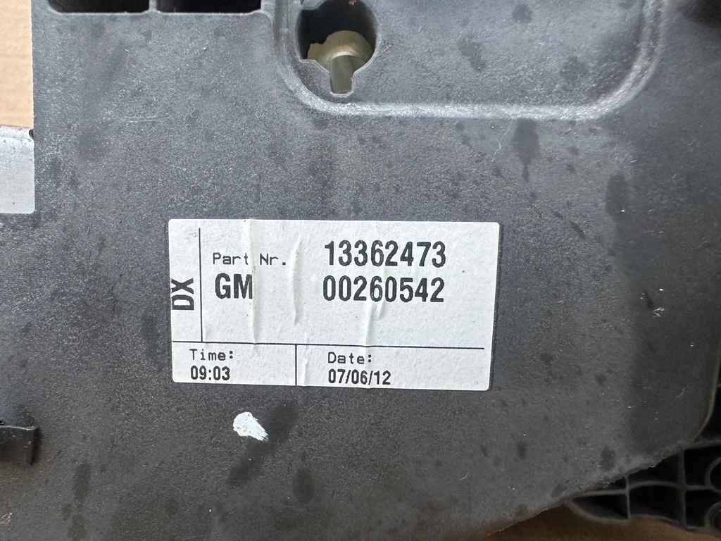 фото №10, Opel meriva b 1.4 turbo педаль зчеплення гальма газу europa 13362473