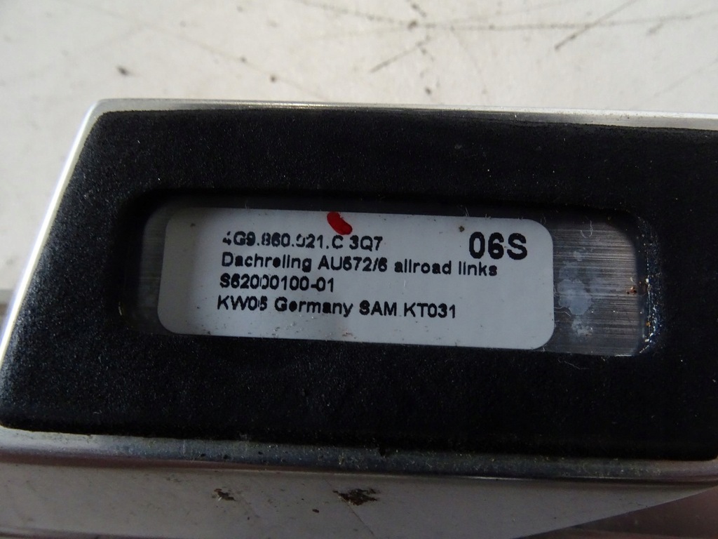 фото №10, Рейлинги кровельные комплект audi a6 c7 allroad 4g9860021c 4g9860022c