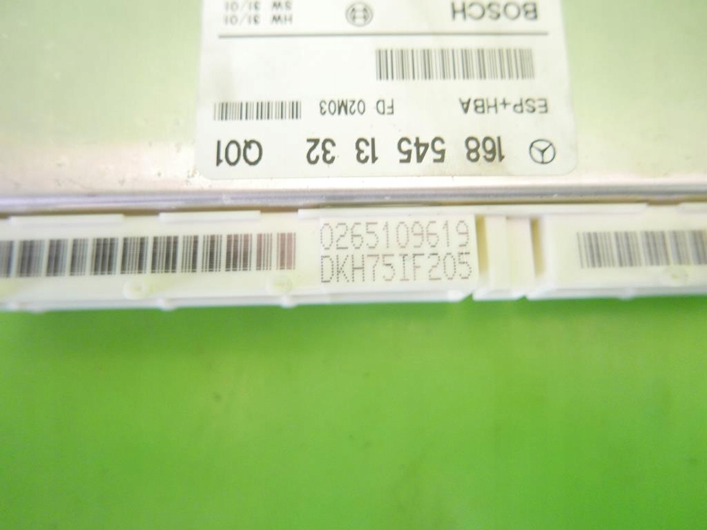 Модуль блок керування esp mercedes v168 w168 1.7 cdi 01- Зі Шроту