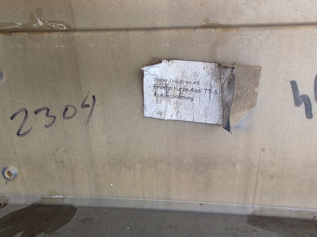 Оригінальний kompletny бампер перед передній audi tt tts s-line 2003-2006 8n0 в Україні