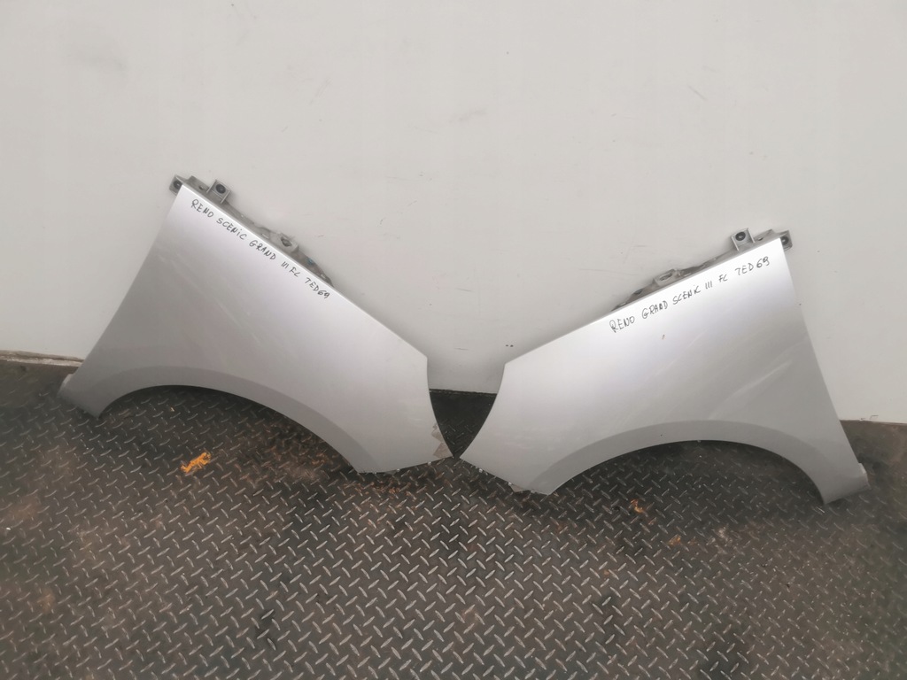 фото №6, Крыло левый i правый перед renault grand scenic iii lift ted69