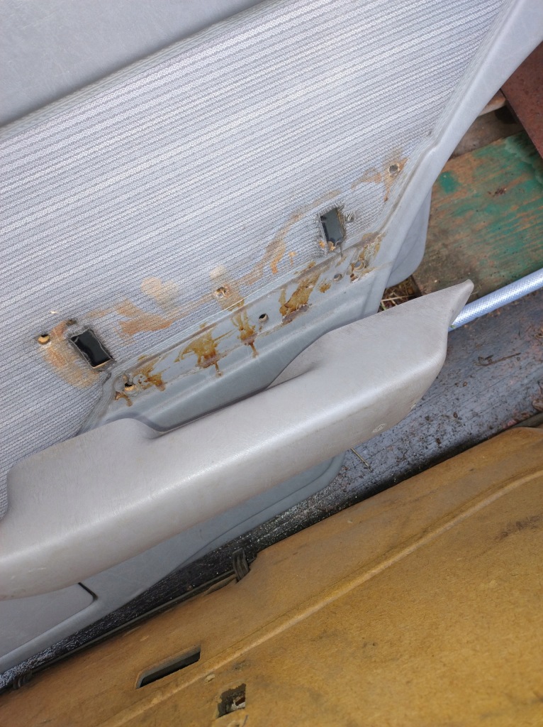 фото №9, Mercedes w124 sedan сидіння лівий правий заднє сидіння задня оббивка двері 85-89