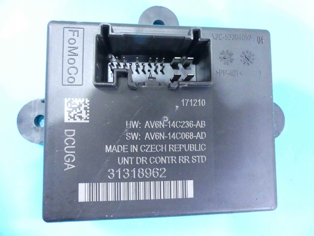 фото №1, Блок управления модуль дверь volvo s60 ii v60 31318962