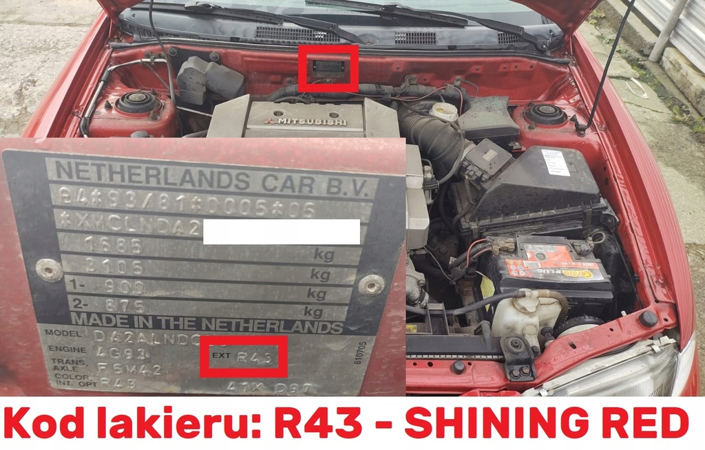 фото №8, Петлі кришки багажника задня mitsubishi carisma i