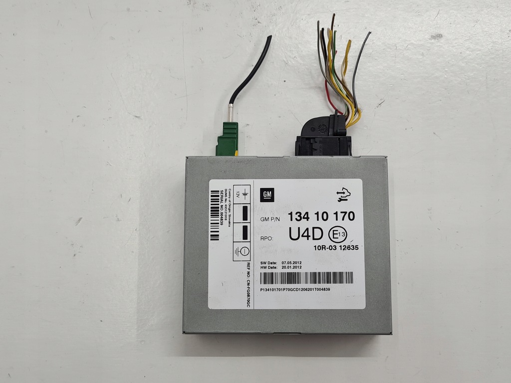 фото №1, Opel mokka a модуль блок керування радіо 13410170