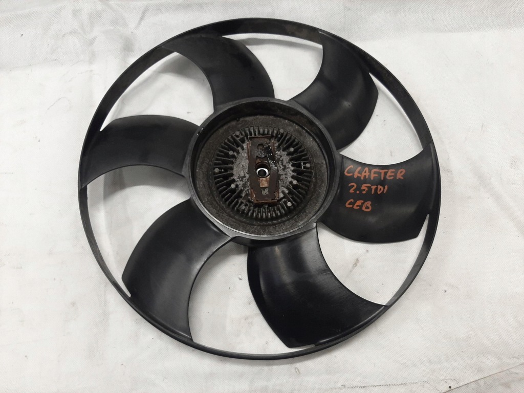 фото №1, Vw crafter 2e 2.5 tdi вентилятор вязкостная муфта 04l121301a