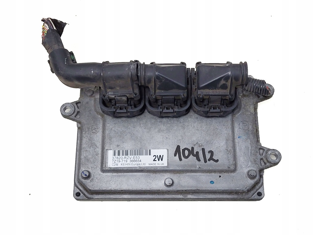 фото №1, Honda cr-v iii 2.0 37820-rzv-e53 2w бортовой компьютер
