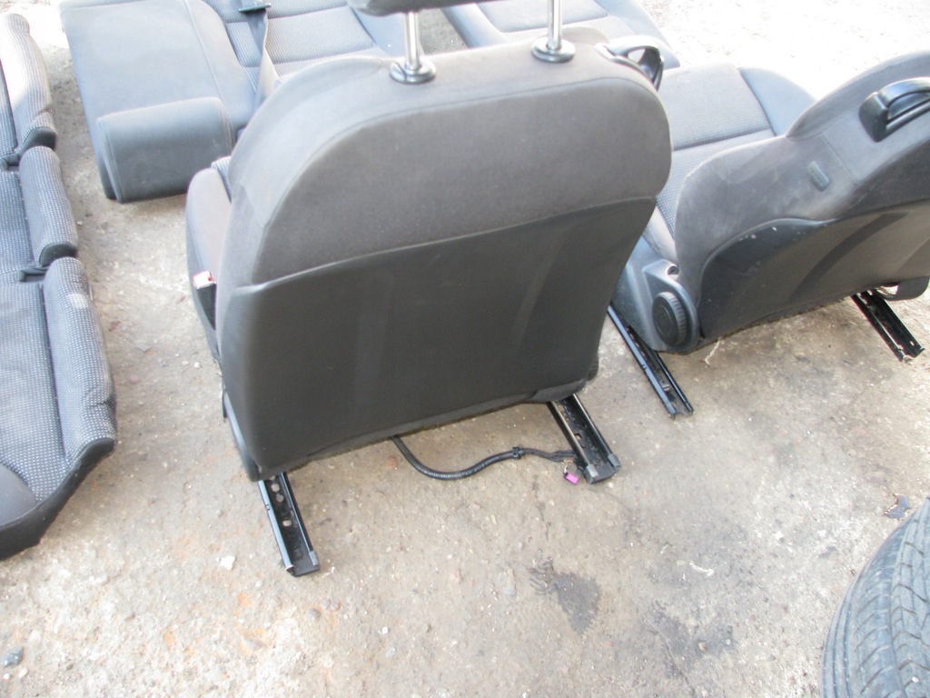 фото №16, Audi a3 8p 3d сиденья заднее сиденье комплект europa