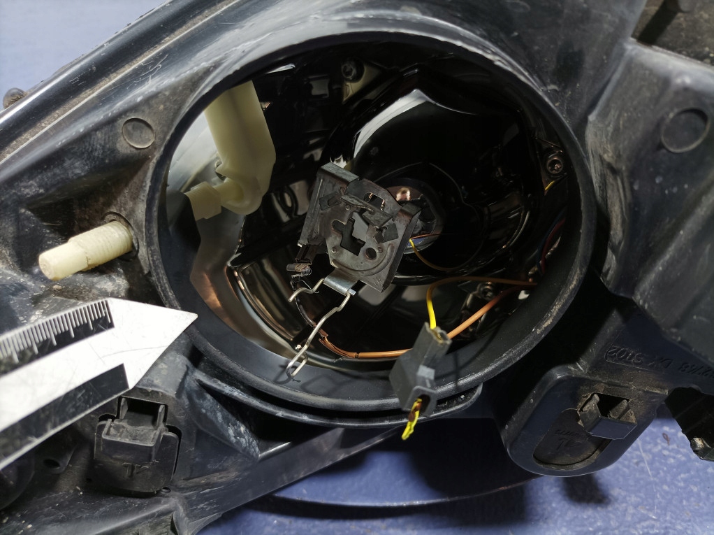 фото №8, Peugeot 307 i lift фара лампа перед левый eu