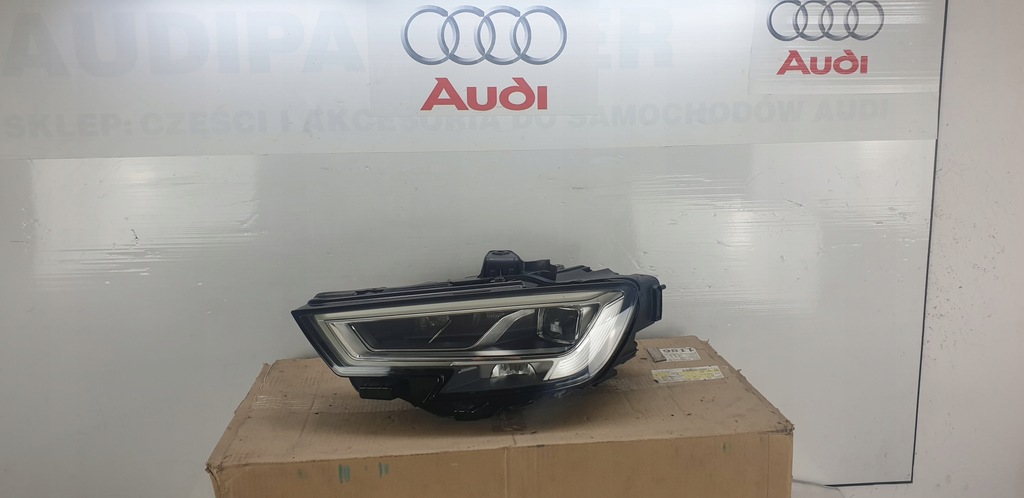 фото №1, Фара full led audi a3 s3 8v 2016-2020 lift оригінальний номер оригінал po liftingu