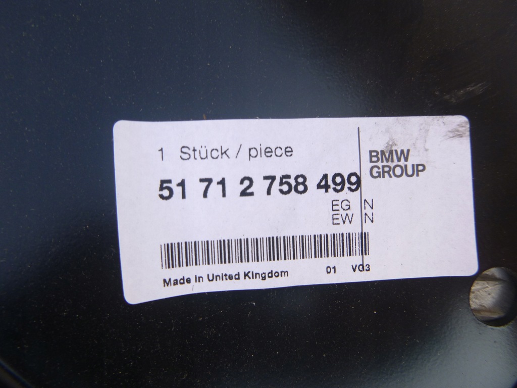 фото №2, Підсилювач konstrukcji задній стіна задня mini r50 r52 r53 r57 r58 r59