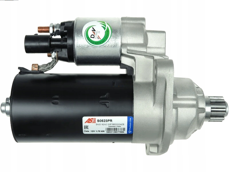 фото №3, Стартер as-pl s0523pr