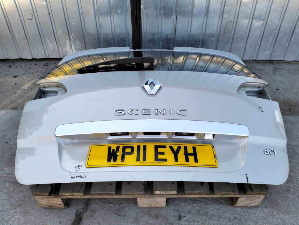 фото №11, Крышка багажника багажника renault scenic iii цвет ted11 lata 2008-2012