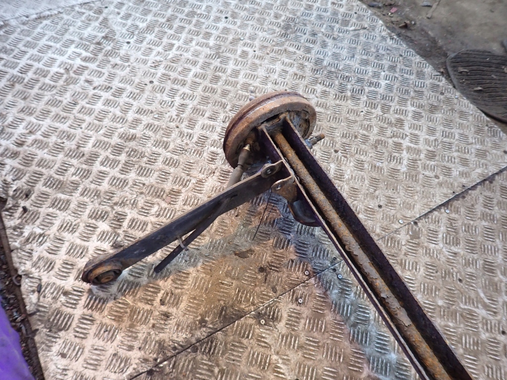 Hyundai atos 97-03 prime вісь  задня балка задній підвіска в Україні