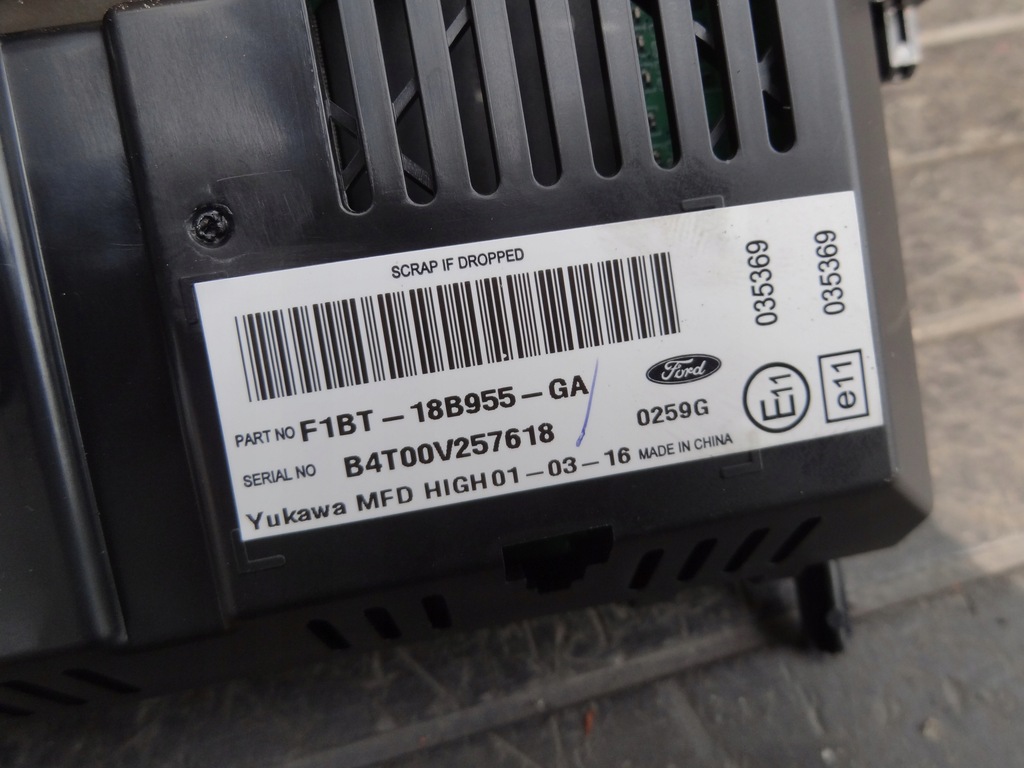 фото №8, Ford ecosport 2016 радио дисплей экран europa оригинал