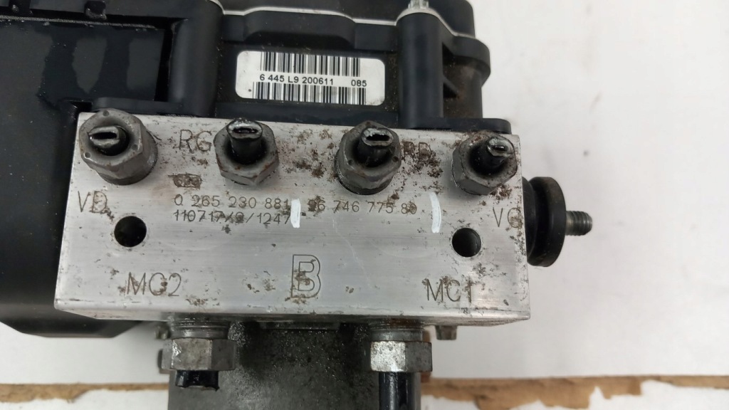 фото №7, Peugeot 3008 i 1.6 hdi насос abs механическая коробка передач 0265230881 9674677580