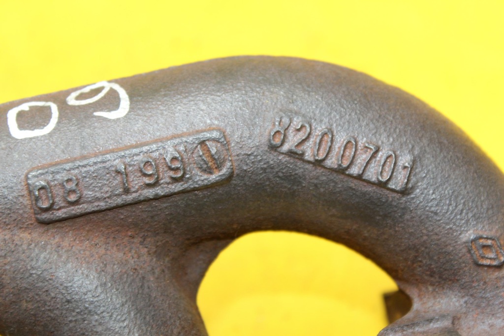 фото №13, Коллектор выпускной scenic ii 1.9 dci f9q 8200701