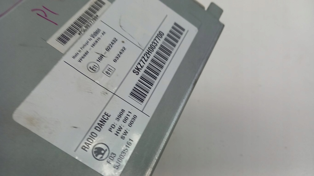 фото №3, Skoda roomster радио cd dance 5j0035161