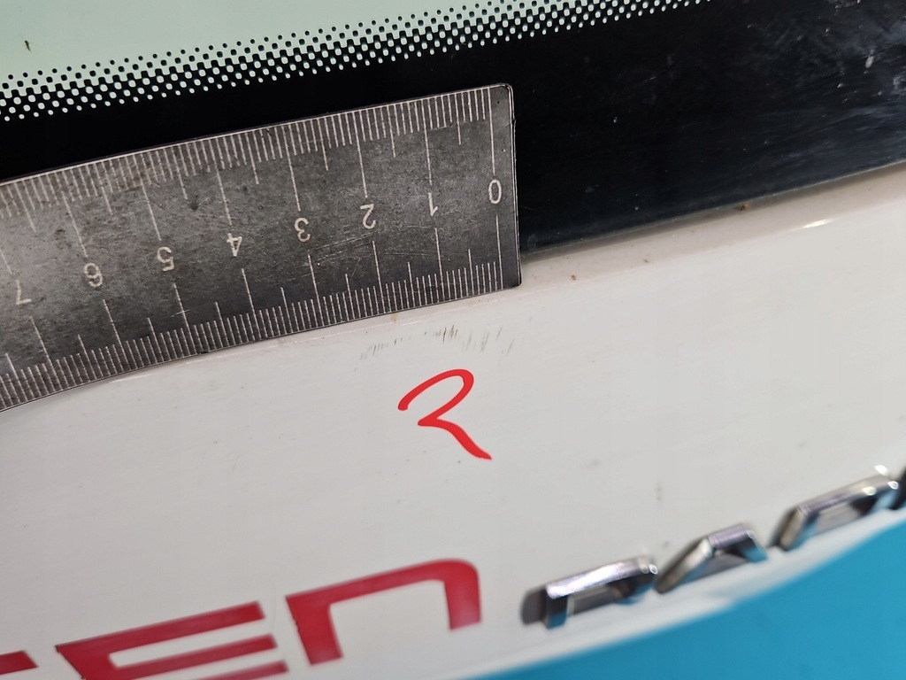 фото №4, Кришка багажника задня скло skoda rapid spaceback kombi білий lf9e