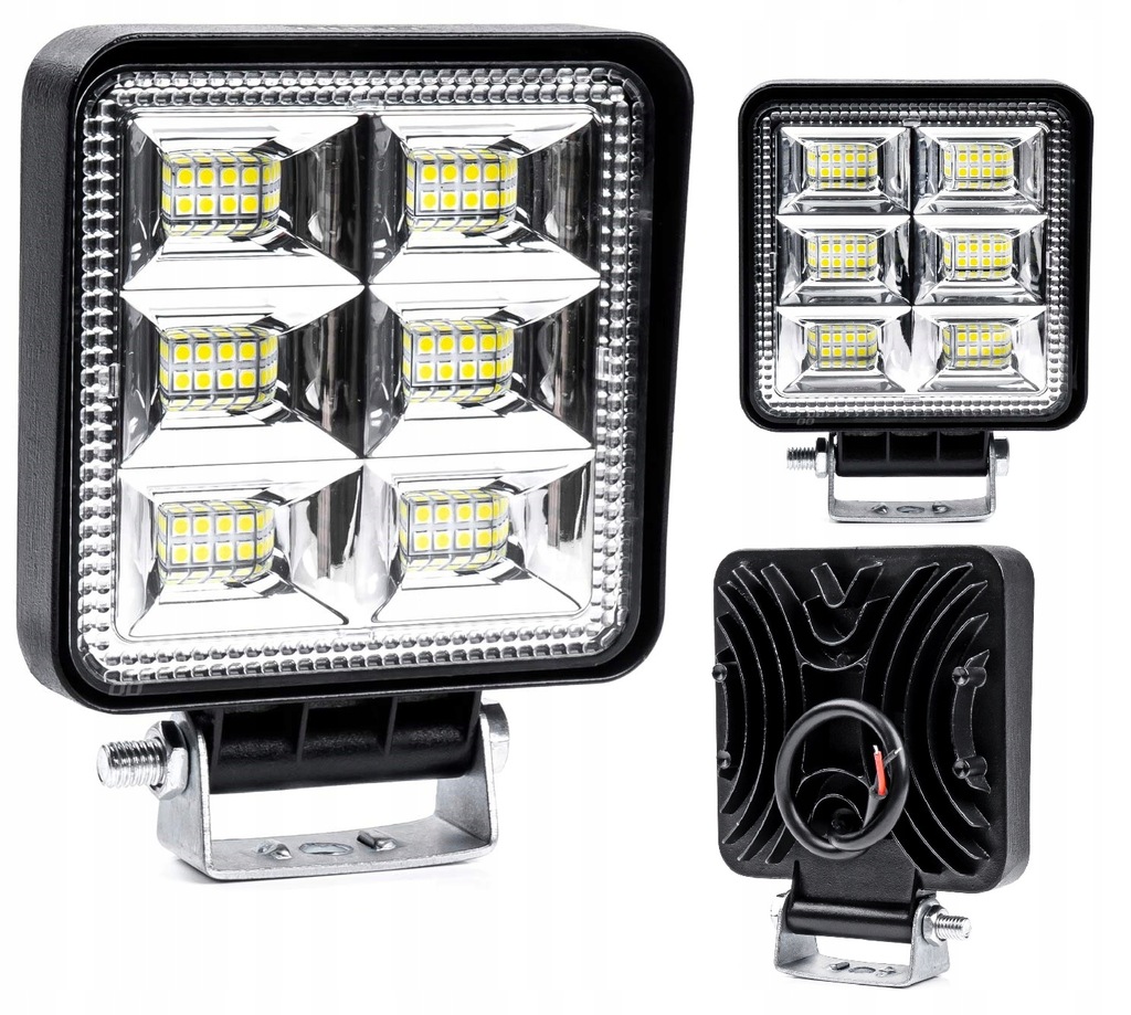 фото №1, Лампа робоча протитуманна фара led прожектор awl37 48 led amio-03248