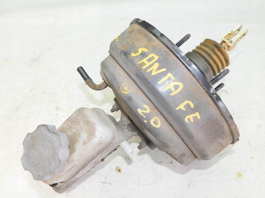 фото №8, Hyundai santa fe i 2.0b 06r усилитель тормозов тормозные