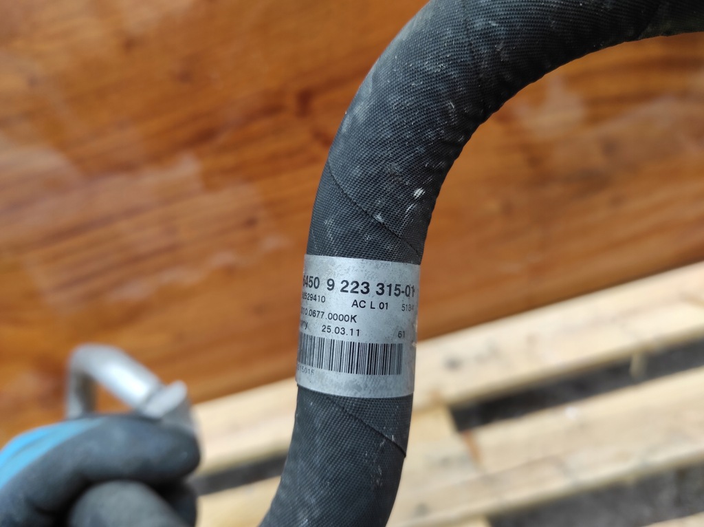 фото №9, Bmw e90 e87 шланг wąż кондиціонера n43 9223315