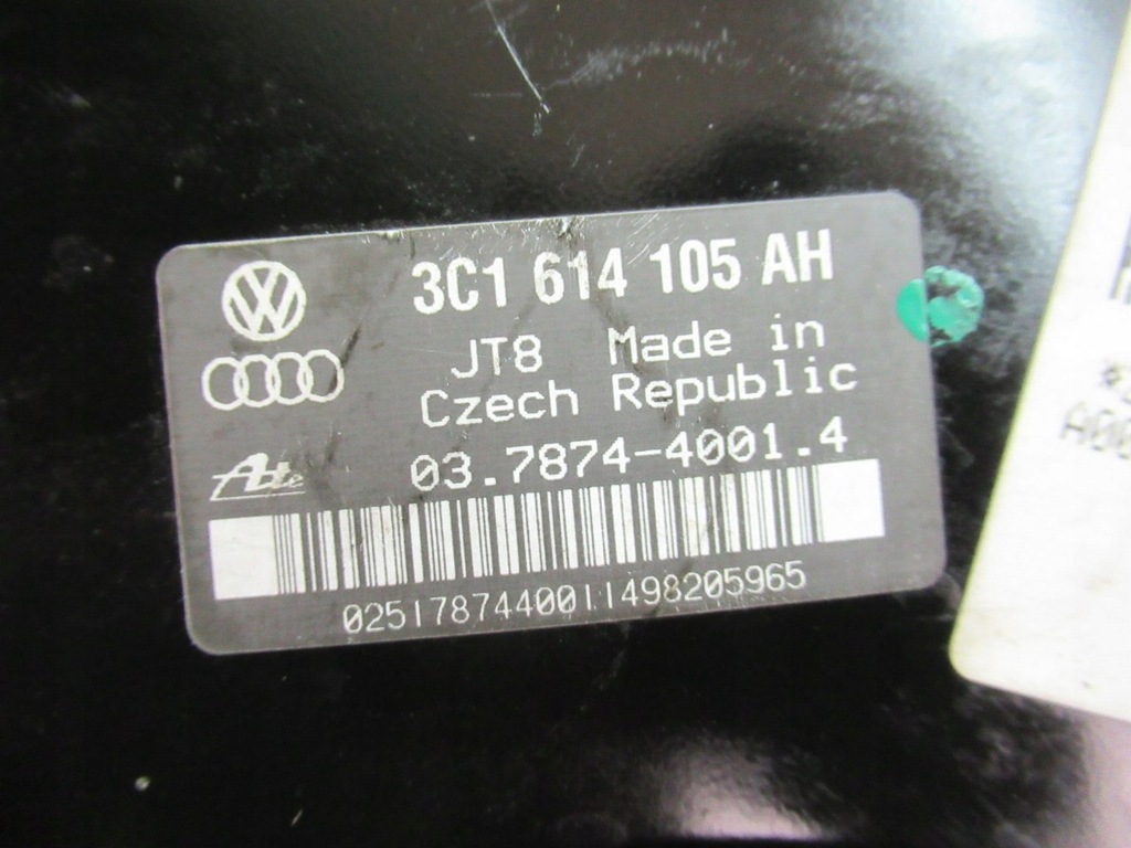 фото №5, Усилитель тормозов vw passat b6 3c1614105ah