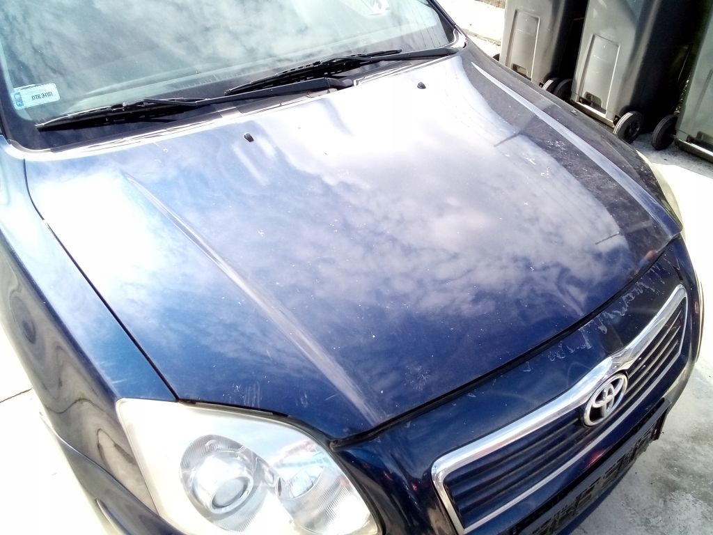 фото №5, Toyota avensis t25 капот крышка двигателя 8p4