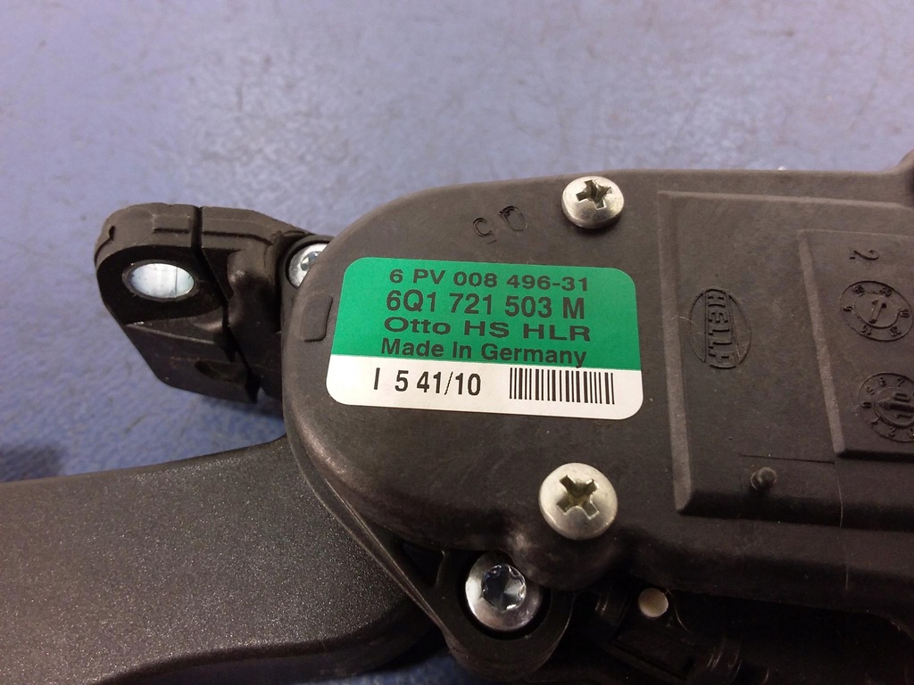 фото №6, Seat ibiza iv педаль потенциометр газа 6q1721503m