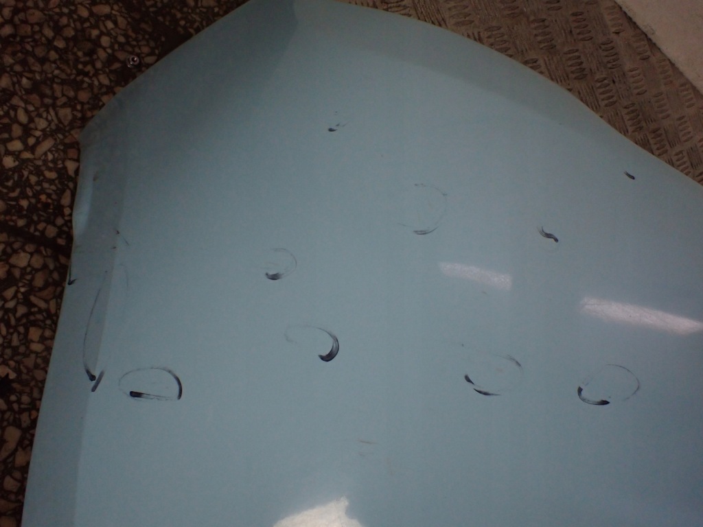 Бампер задний под pdc citroen c3 2 2010 европа kgx nieb лак botticelli Цена