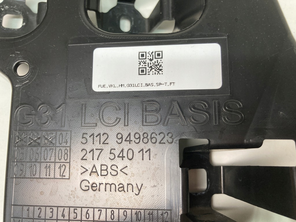 фото №9, Направляющая бампера заднего bmw 5 g31 lift