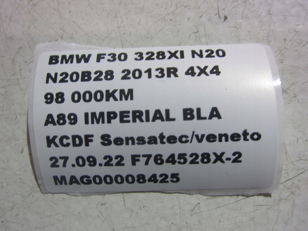 фото №14, Bmw f30 328xi жгут электропроводка салона провода