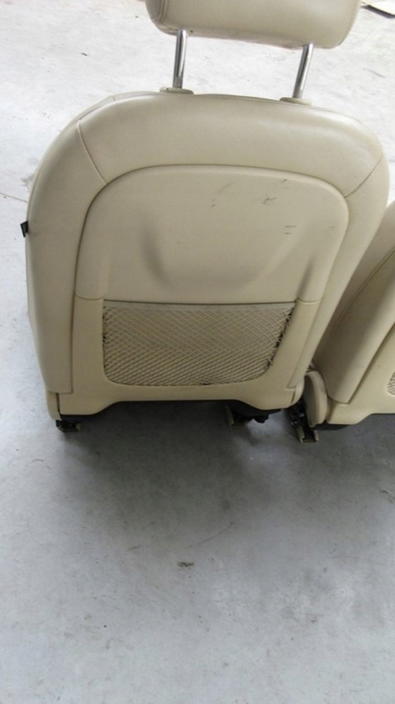 фото №12, Jaguar xf x250 сидіння лівий передній перед заднє сидіння правий бежеві шкіра комплект