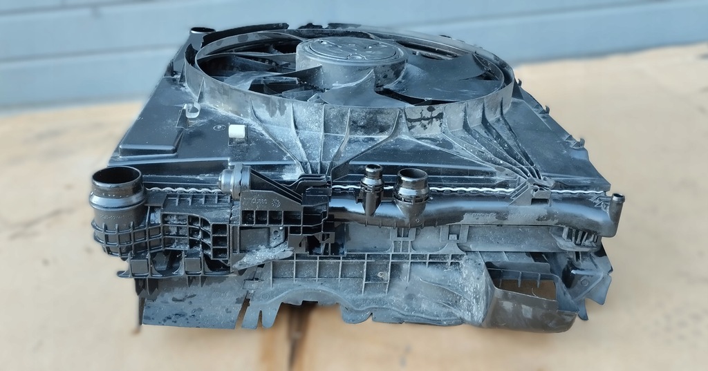 фото №6, Радіатор комплект радіатор mercedes vito w447 2.2 cdi автоматична коробка передач вентилятор