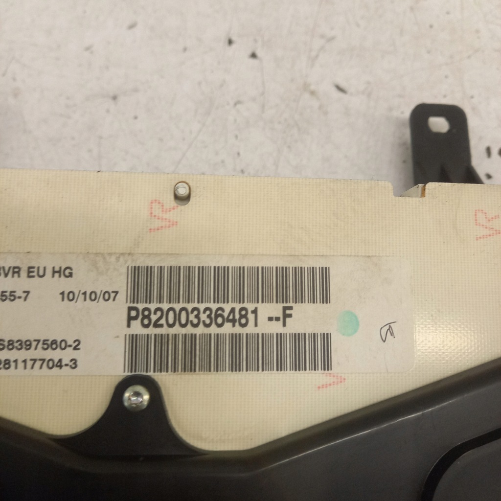 фото №3, Прилади лічильник renault kangoo 1 8200336481