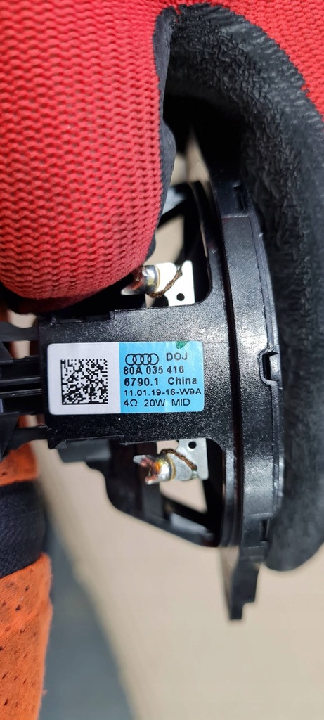 фото №11, Sq5 80a q5 динамик панели приборной панели bang olufsen 80a035416