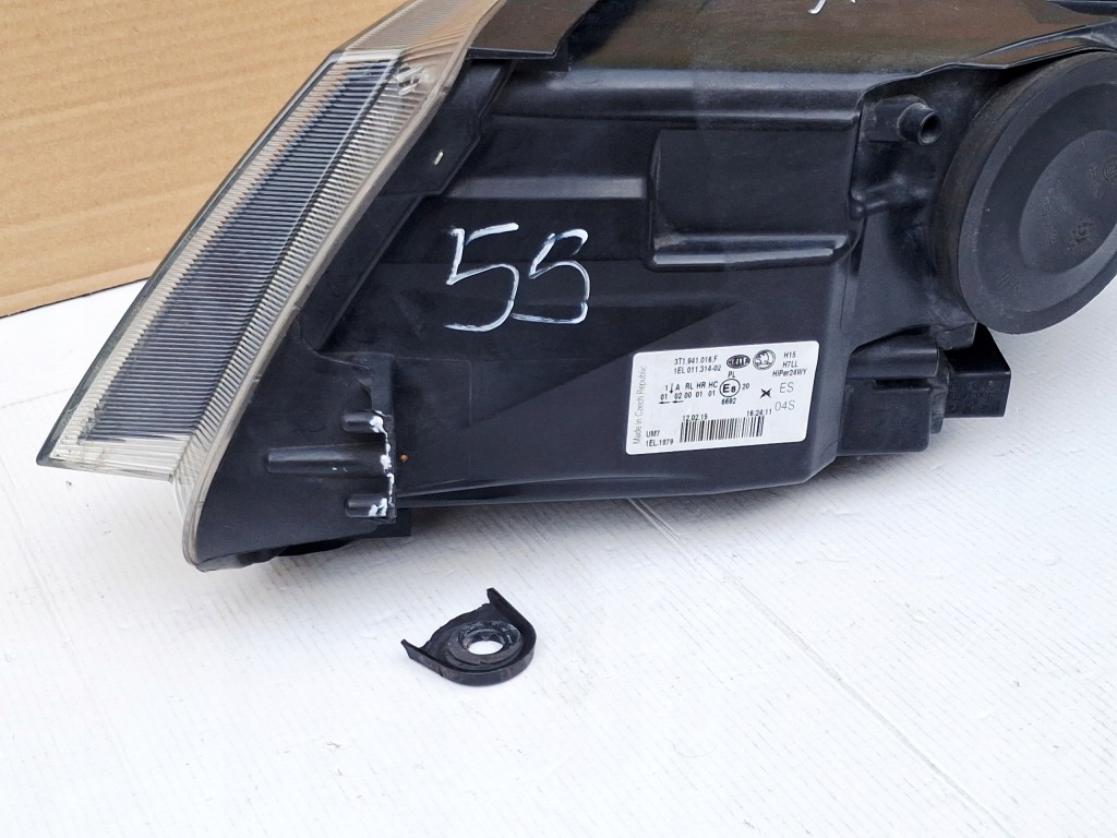 фото №11, Skoda superb ii lift лампа фара перед правий bydgoszcz 3t1941016f