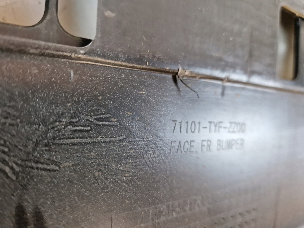 фото №9, Honda e e honda electric бампер передній перед решітка радіатора 71101 tyf zz00