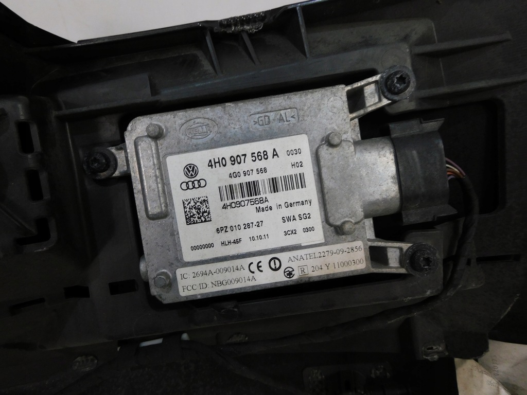 фото №15, Audi a8 d4 4h бампер задняя kompletny радары 4h0807511