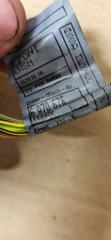 Bmw x5 e70 06-13 жгут бампера датчиков электропроводка pdc задняя задний + 4xpdc Цена