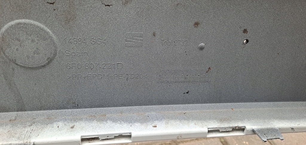 фото №9, Seat ibiza v 6f0 бампер перед передний pdc 6f0807221d