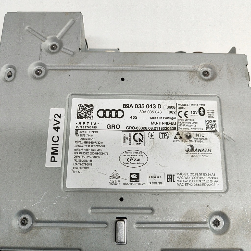 фото №7, Audi q4 sportback e-tron 2021 панель / радіопрогравач cd/dvd/gps