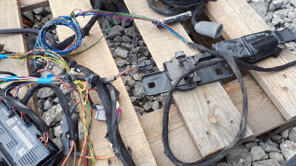 фото №11, A7 4g s7 кришка багажника електрична амортизатори набір джгут