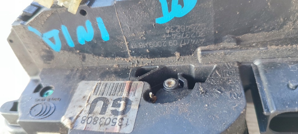 фото №8, Замок дверь задняя правый opel insignia a 6 pin 13503808