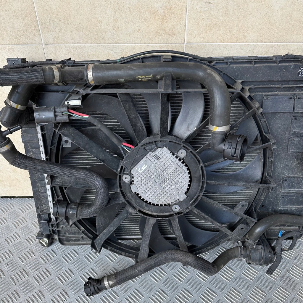 фото №4, Радиатор комплект range rover evoque lift 2.0 dtd