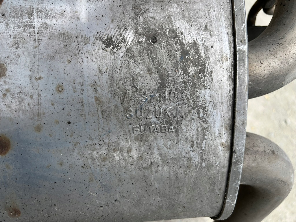 фото №5, Suzuki sx4 s-cross гаситель 74s-m01 выхлоп конечный hybrid 2021r-