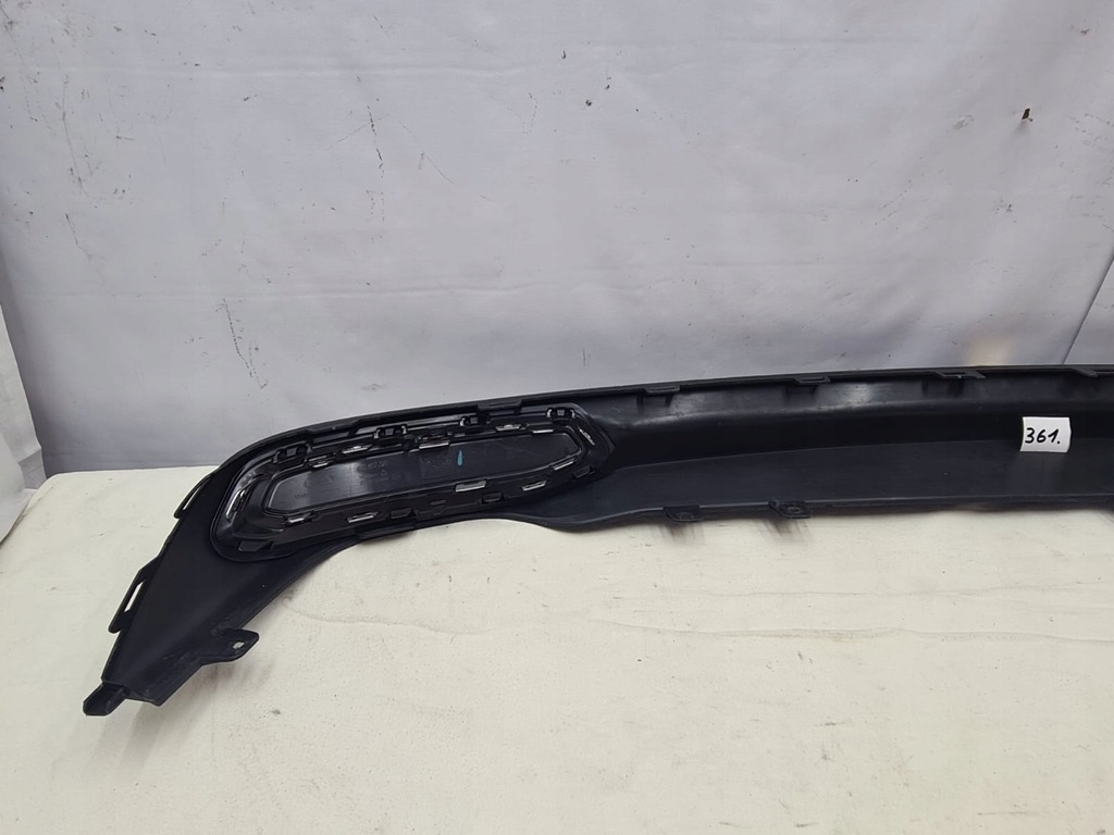 фото №7, Audi a6c8 диффузор спойлер бампера накладка задняя